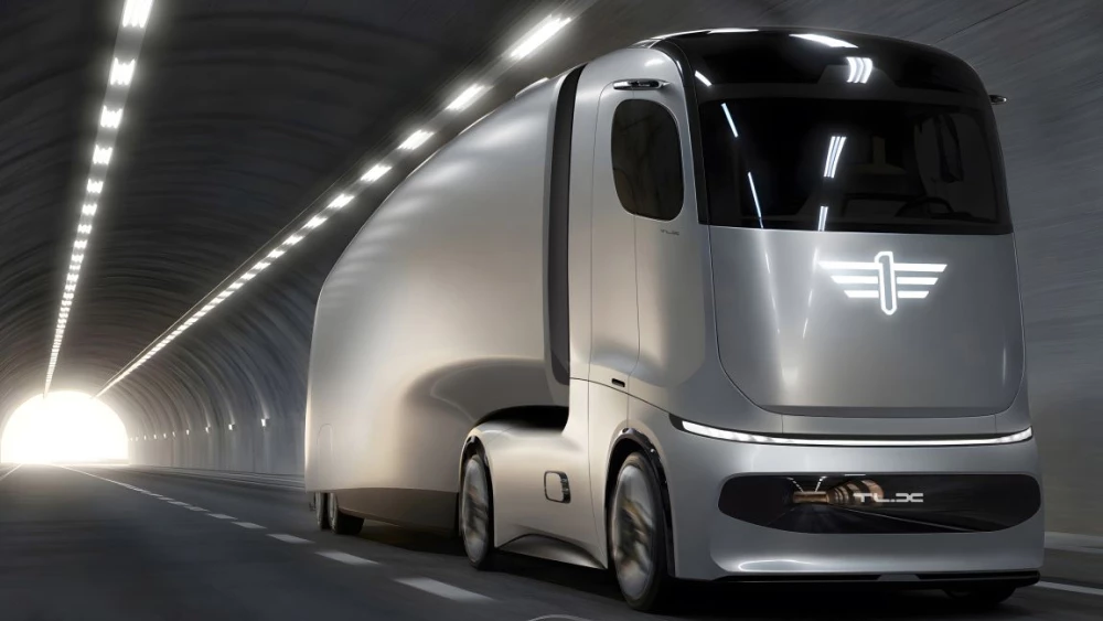 FAW TL.X — грузовик будущего с жилым пространством в кабине